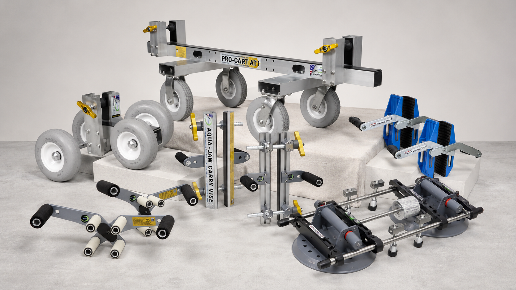 What Should Be in a Stone Install Crew's Tool Setup? GMR Products for Handling, Seam Control, Support, and Field Fixes