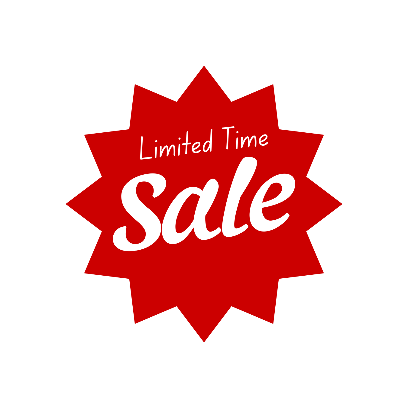 Limited Time Sale