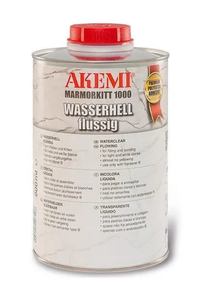 Akemi Marmorkitt 1000 Transparent Flowing Polyester Adhesive