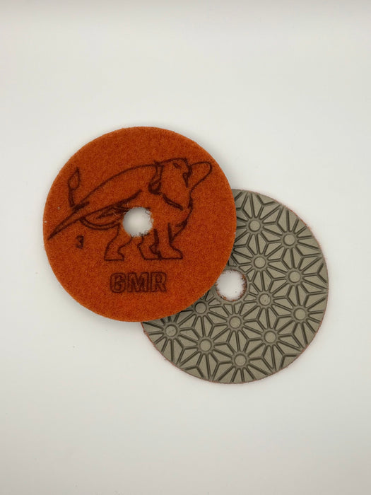 Almohadillas GMR de 3 pasos de 4"