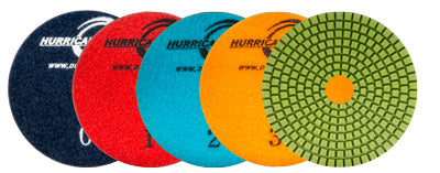 Hurricane 3-Step Wet Pad - 4"