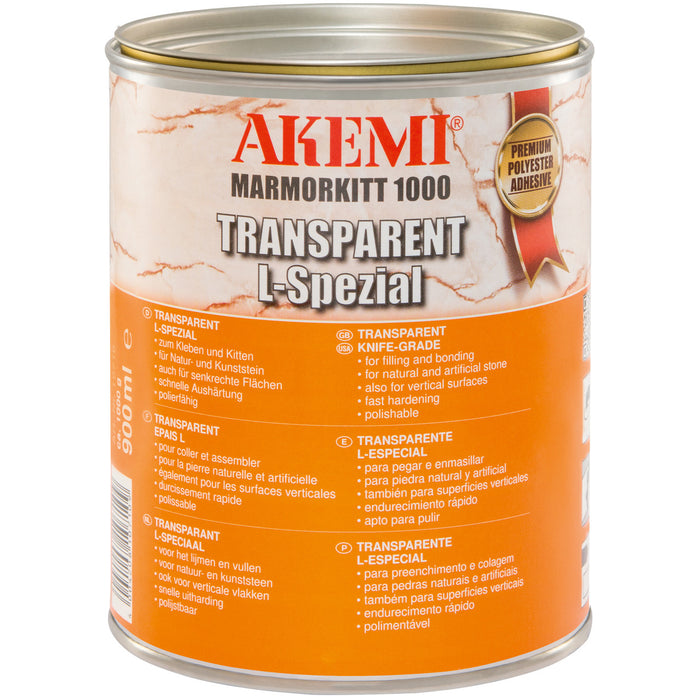 Akemi Marmorkitt 1000 Adeziv transparent fluid din poliester