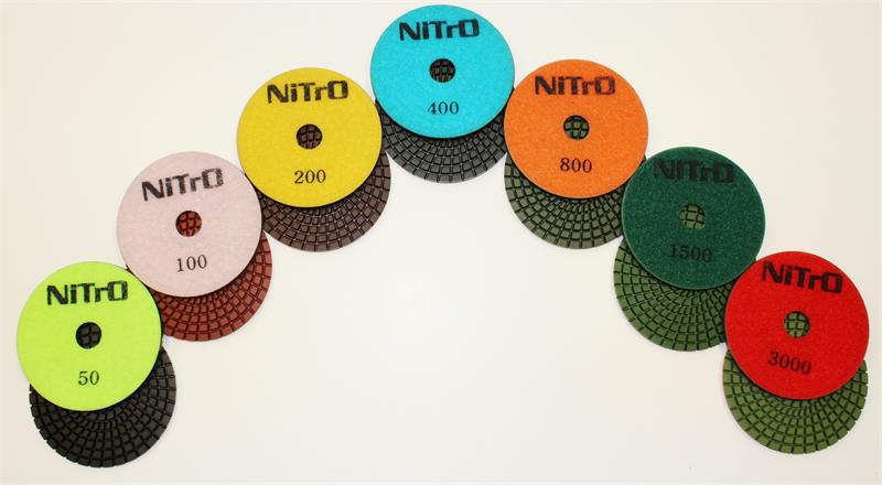 Nitro Wet Polishing Pad - 4"