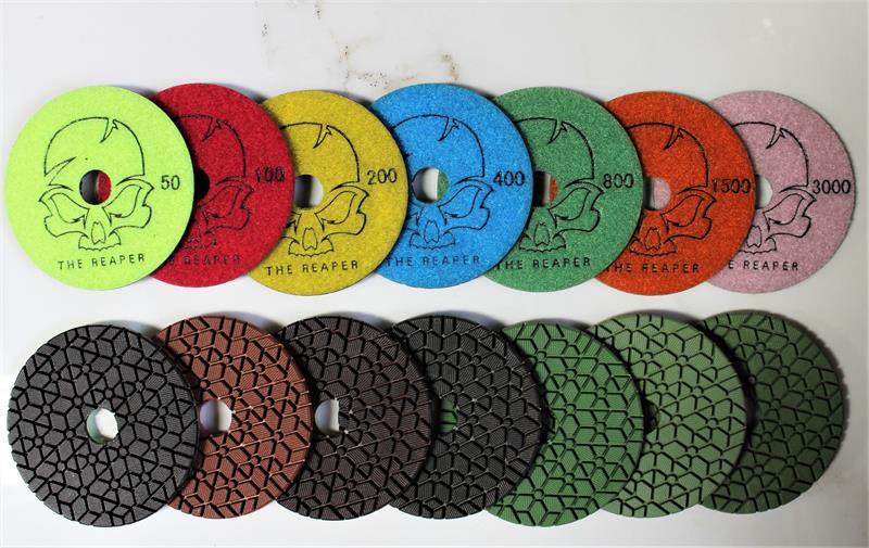 Reaper Wet Polishing Pad - 4"