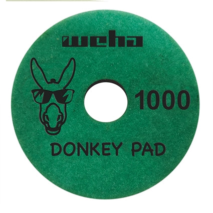Weha 4" Donkey Quartz Polishing Pad