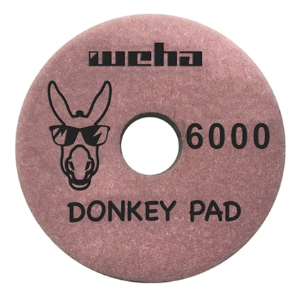 Weha 4" Donkey Quartz Polishing Pad