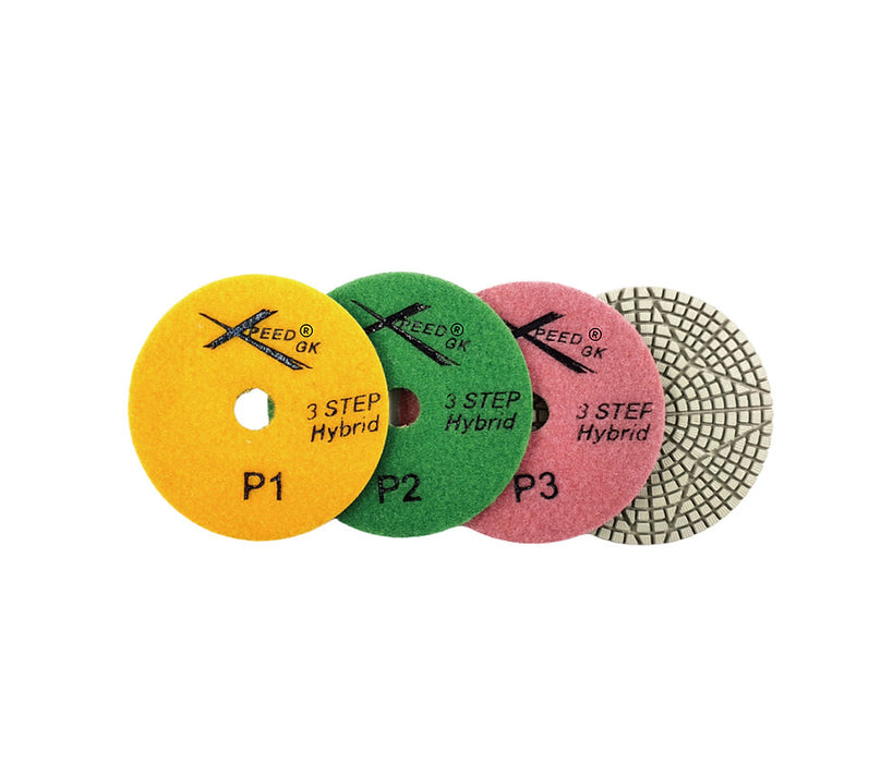 Xpeed 3-Step Polishing Pads